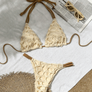 BIQUÍNI CROCHÊ TEXTURA MARROQUINA