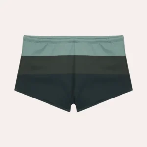 SUNGA BOXER LISTRADA VERDE