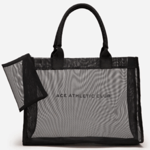 BOLSA TOTE DE TELA PRETA