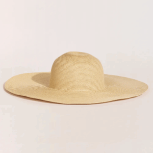 CHAPÉU DE PALHA BEGE